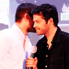 theriddlestory:  THE AMOUNT OF SEXUAL TENSION FROM JENSEN AND MISHA WANTING TO KISS