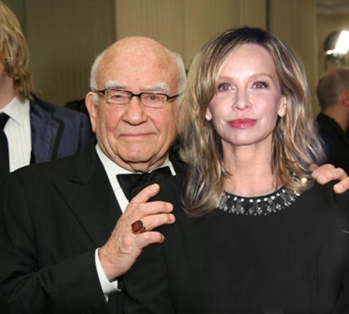 Here’s Cat Grant with her dear ol’ dad, Lou Grant.