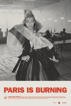 Jimjarmusch:  The New Paris Is Burning Theatrical Re-Release Poster Is Beautiful