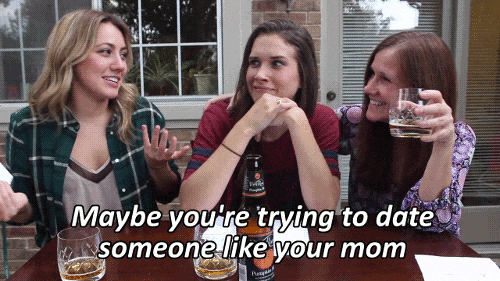 sh-cam:  &ldquo;They say you date someone like your father…&rdquo; [x]