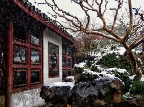 fuckyeahchinesegarden:Chinese garden by 空谷寻芳