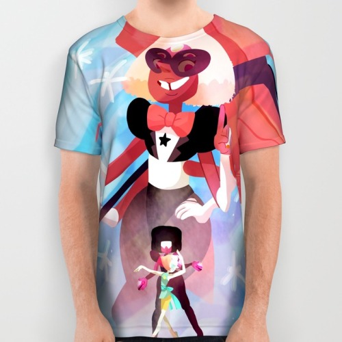 missmuggle:  GUYS, MY FUSION PRINTS ARE NOW ALL OVER T-SHIRTS!You can get them on my Society6!(Alexandrite is my personal favorite)  