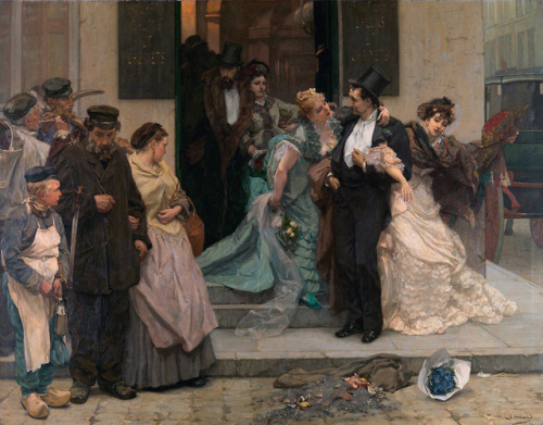Charles Hermans - A l'aube (Dawn) (1875)