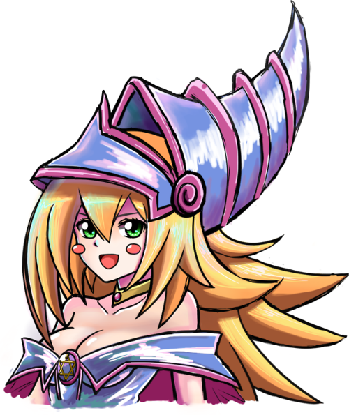 Dark Magician GirlShe was supposed to be my Inktober’s Day 4 “Spell” submissi