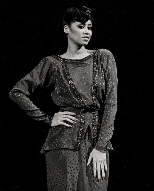 milkandheavysugar:Phyllis Hyman during the stage production of “Sophisticated Ladies” (1981)