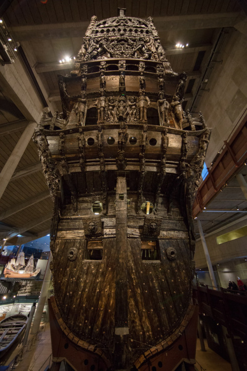 steampunktendencies:Sunken Warship Vasa- Stockholm, Sweden: November 2015.  17th Flagship on the Swe