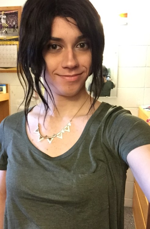 mylifetrans: My other new necklace :) Also, workout progress!