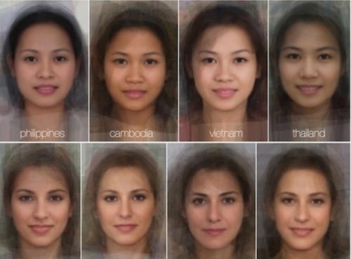 New Post has been published on http://bonafidepanda.com/the-average-womans-face-worldwide/The Average Woman’s FaceWith just one look at a woman’s face, some markers like nose bridges and eye color can help identify her nationality. All the faces resemble
