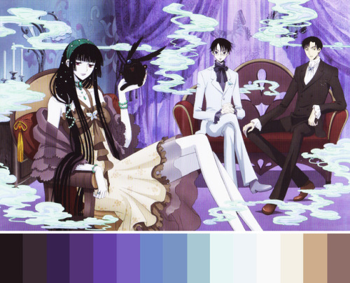 xxxHOLiC (2006)• Color palette requests  • Follow me on my personal Tumblr :)