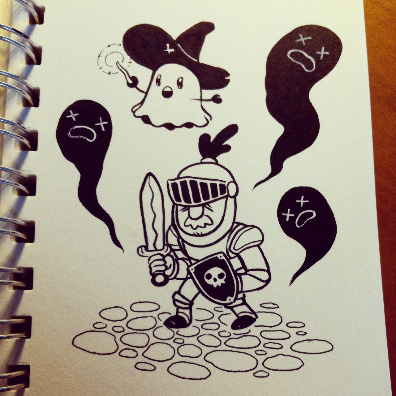 comicbooktakeover:  Some of my Inktober stuff so far, as well as a couple of older