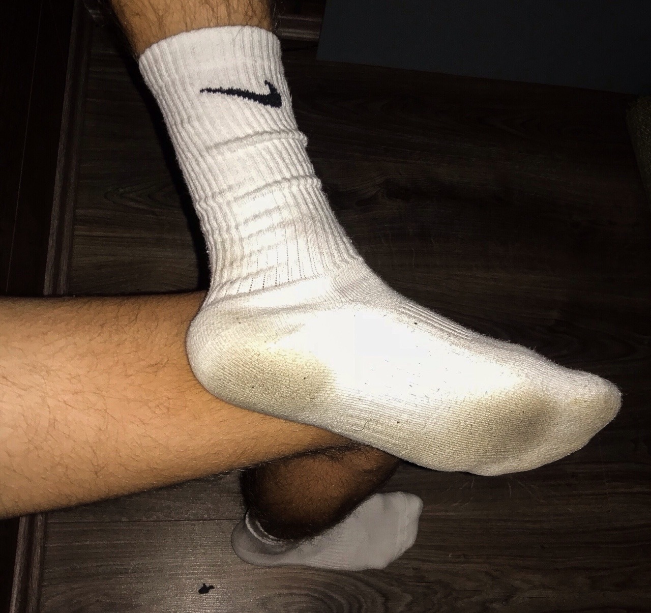 dirty white nike socks
