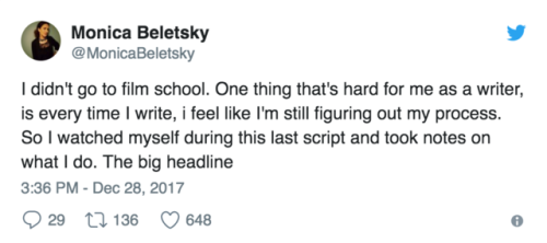 screenwriting tips tweetstorm