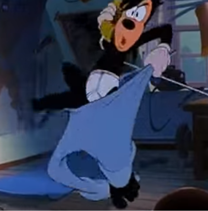 Another submission by @eyeofhadesFrom “A Goofy Movie” Most are of Max trying to get his pants on when  he’s late for school. The last one is from later in the movie when he  has to get an opossum out of his pants.