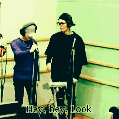 taida-nirama:  CAP teaches LJoe how to…”Dance” And Changjo interrupts their