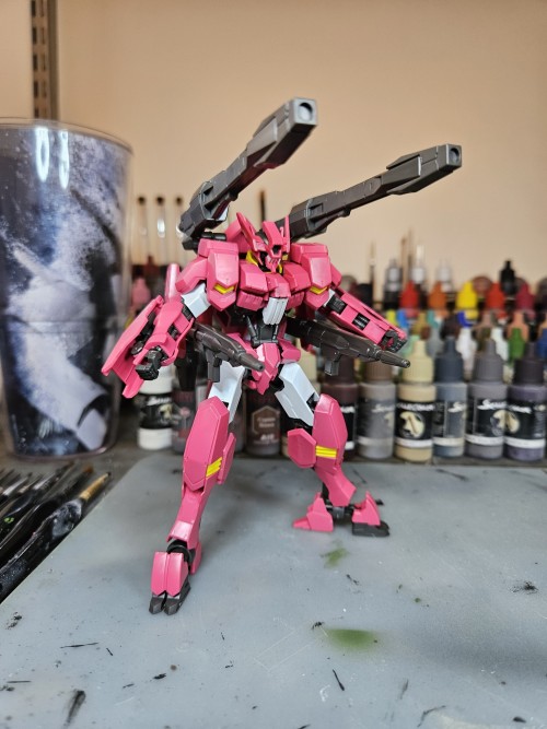 Gonna Post Something I'm Currently Working On, My First Ever Gundam. My Friends Have Been Trying To Get