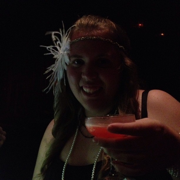 #kentuckychampagne #curls #longhair #blonde #blueeyes #tampa #speakeasy #1920s #feather