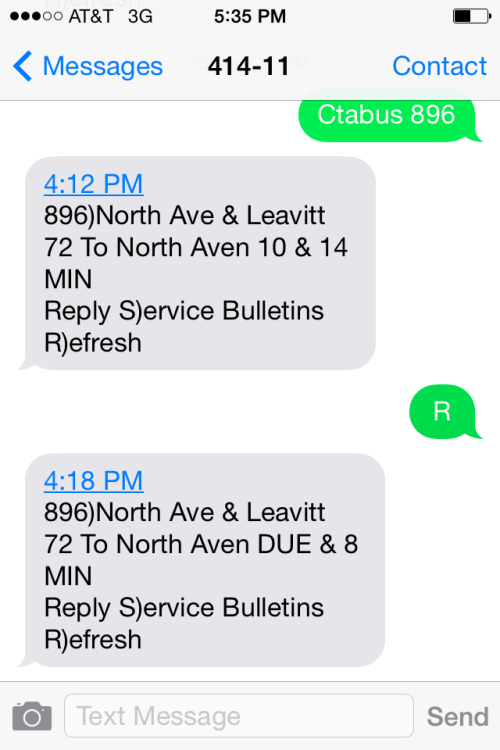 cosmic-entitties: my partner and I live in a city with an automated text message based bus notificat