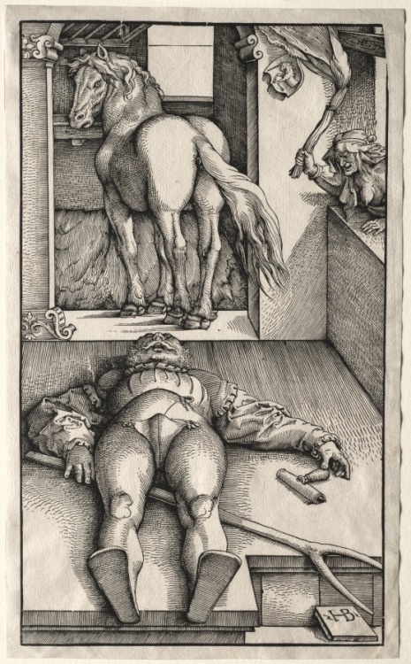 hans-baldung: The Bewitched Groom, Hans Baldung, 1544-45, Cleveland Museum of Art: PrintsAlthough th