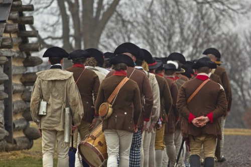 my18thcenturysource: gunneratlarge: Valley Forge’s “Incomparable Patience and Fidelity&r