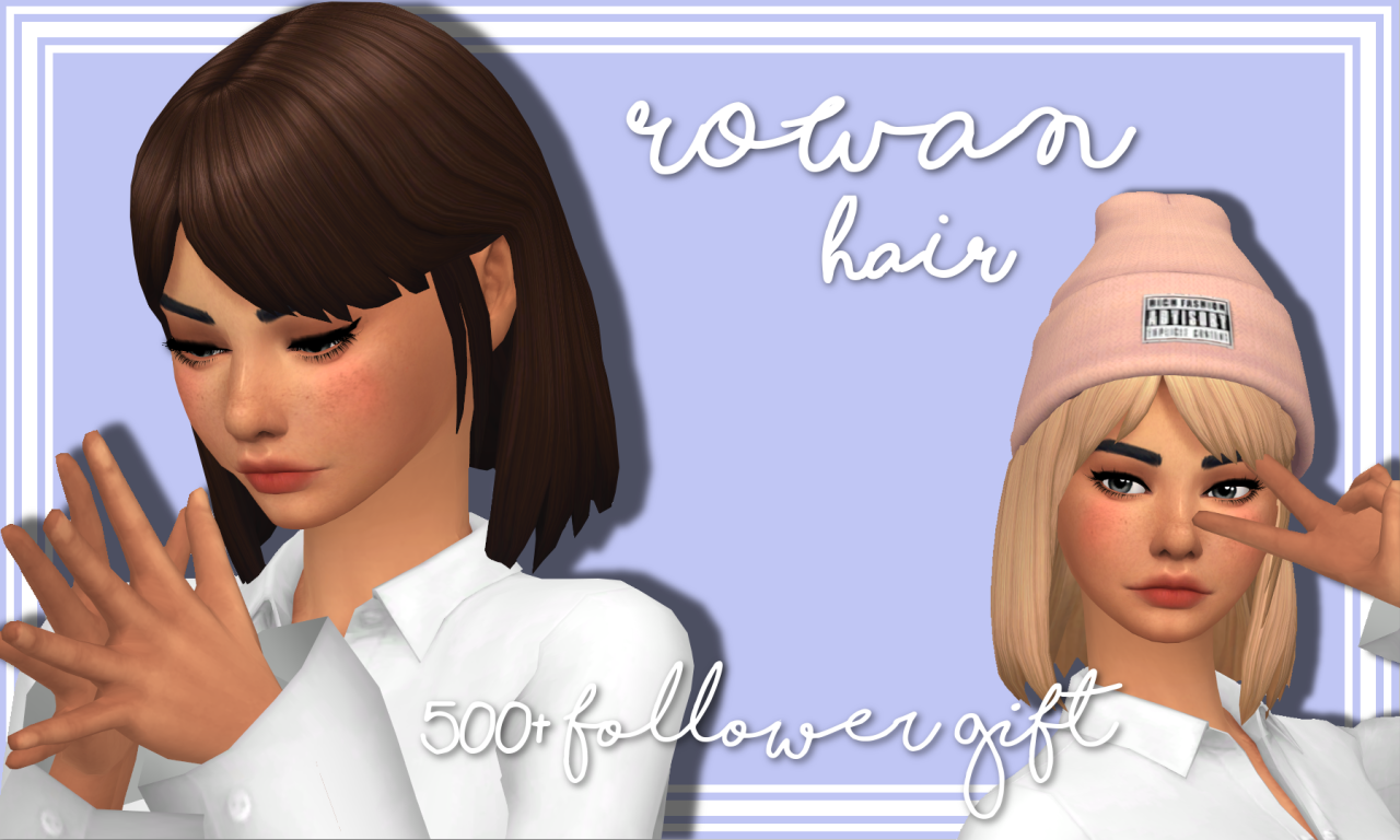 sims 4 cc hair mm