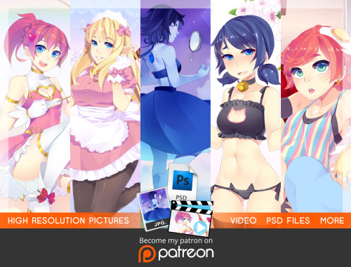 February Patreon Rewards! Check out my page if you are interested in supporting me. Every little bit