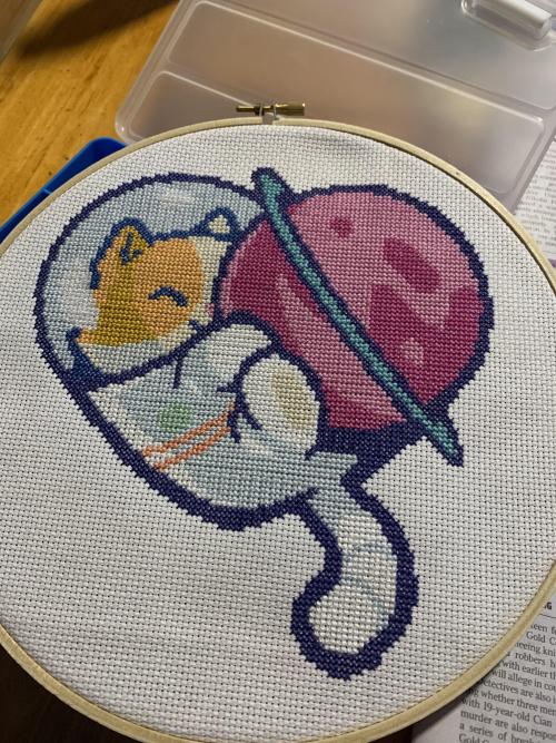 crossstitchworld:Another fortnight another cross stitch. Thanks again to GentleFeather for the patte