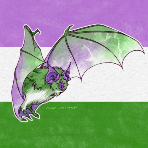 LGBaTs part two, as requested! ️‍Based on the following:MLM  -&gt; Sucker-footed batIntersex -&gt; 