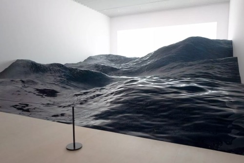 Hyber Realstic Ocean Wave Sculpture By Japanese Art Collective 'M' (2019)