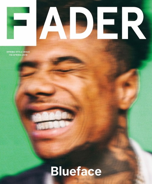 Blueface is the first of three #FADER116 Spring Style cover stars. Read his cover story here: h
