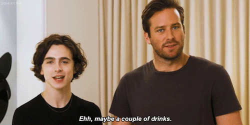 ppesche: Timmy and Armie being adorable shits pt. 2 (x)