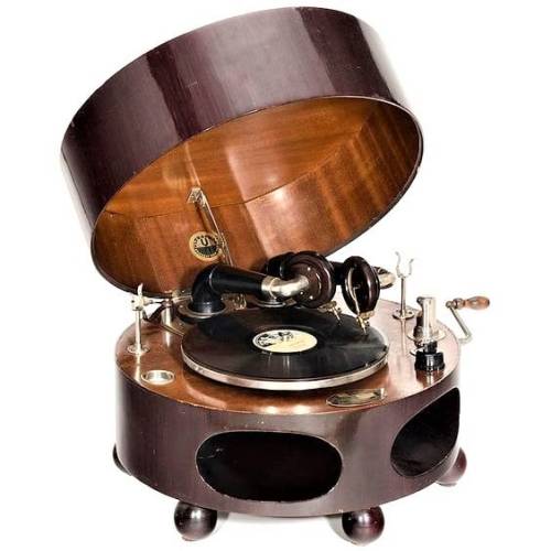 frenchcurious:Ultraphone Gramophone 1925 - source Art Deco.