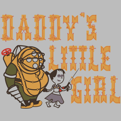 gamefreaksnz:  Daddys Little Girl by Beware1984 on Sale 6/22 Artist: Redbubble | Facebook | Tumblr