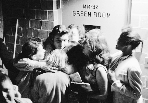 vinceveretts:  Elvis with fans in Dayton, Ohio, May 27, 1956. 