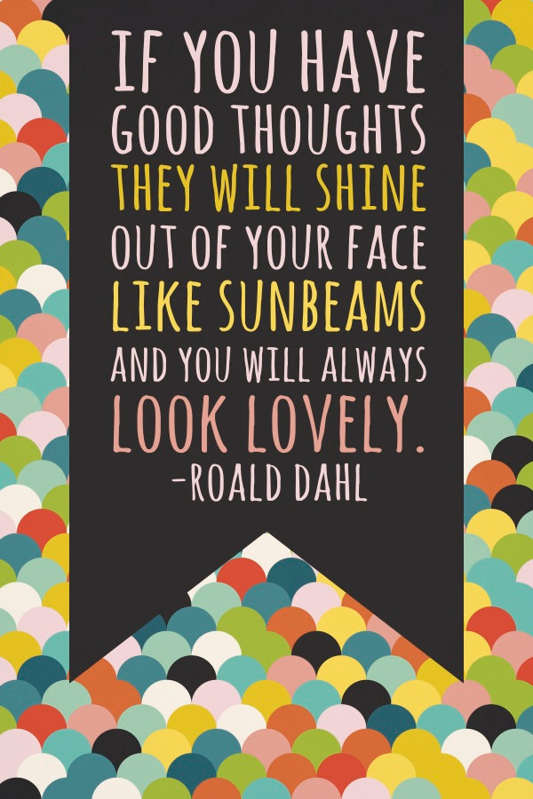 betype:  4x6 Roald Dahl Print (actual poster)