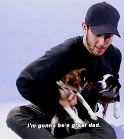 nickgallery:  Nick Jonas Plays With Puppies (While Answering Fan Questions) 