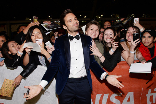 fysebastianstan: Sebastian Stan attends the ‘I, Tonya’ premiere during the 2017 Toronto Internationa