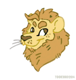 tooiedraws:  Random doodles for my friend Jinash of her new(ish) lion character, who I don’t think has a name yet..  I DIDN&rsquo;T EVEN SEE the second one oh my goshhhh ;___; THANK YOU TOOIE &lt;33 holy cow I am so in love with your art