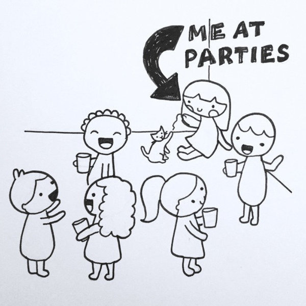 huffingtonpost:  12 Illustrations That Are All Too Real For IntrovertsIf you’re