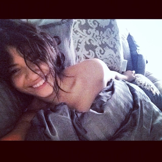 stephsdope:  My big ‘ol King bed aka The Happiest Place on Earth 😬✌️👑