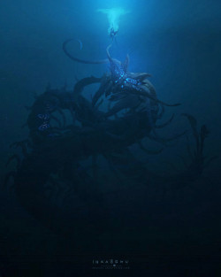 morbidfantasy21:Deep sea king by Inka Shu