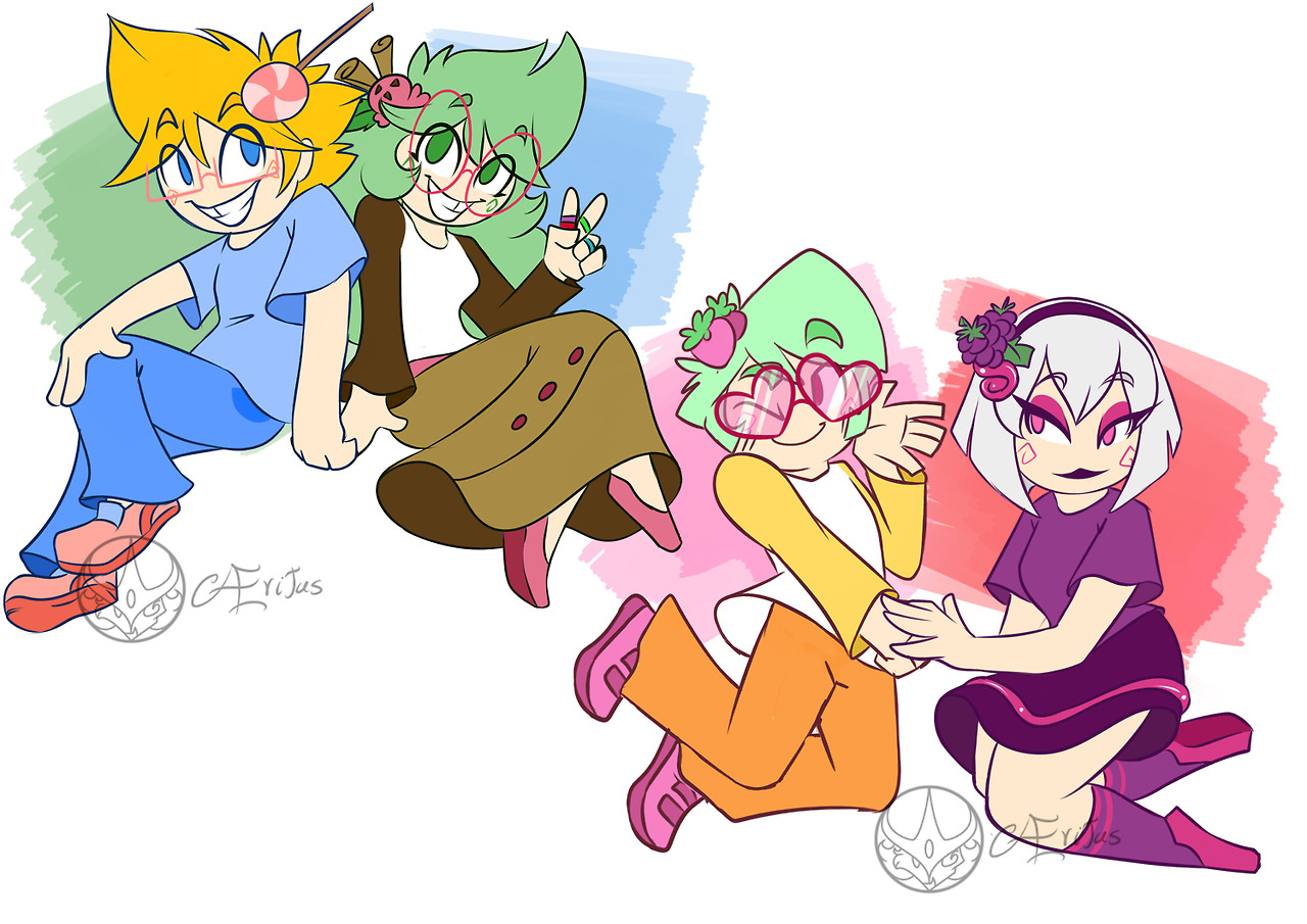 Trikster drawpile at @homestuckartists open up for 4 characters&hellip;And I