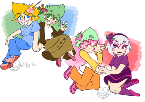 Trikster drawpile at @homestuckartists open up for 4 characters…And I kinda lost control of my life and gone totally wild at one point, I apologize