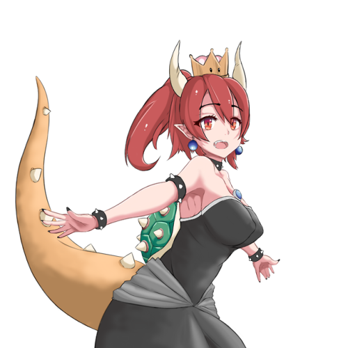 Bowsette Colored ^-^