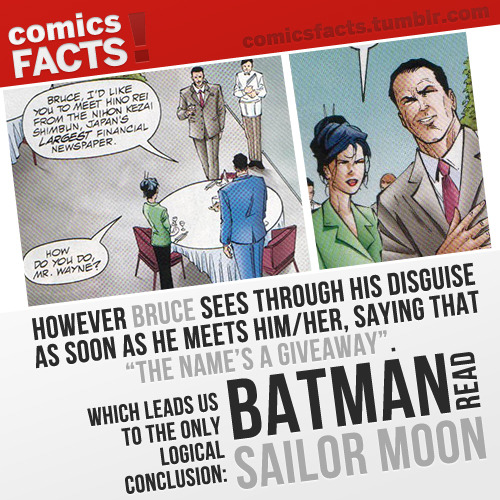 outofthecavern:  elliestarling:  comicsfacts:  That or he watched the anime, or he
