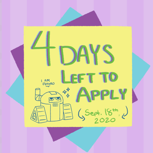 Hey! Have you applied to our OK KO fanzine? Well you should! The deadline to apply is coming up real