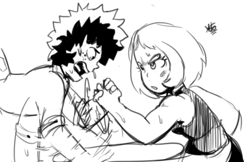 yotomore:Uraraka doodles.