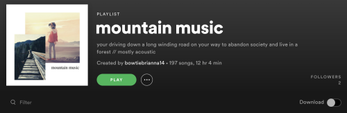 getyourvitamin-bri: my spotify linkmy username: bowtiebrianna14PSA theirs a lot more on my spotify I