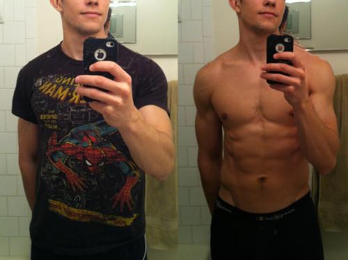 texasfratboy:  i’ll take him either way - with OR without his shirt! yummy!