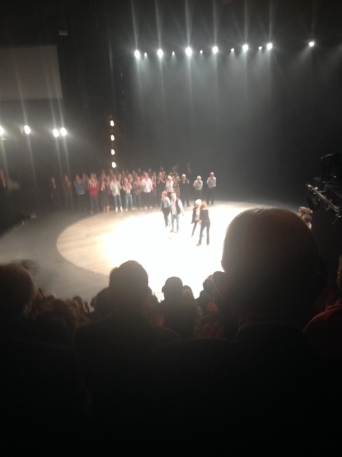 waggers12: Curtain call at the national theatre 50th anniversary performance! This cast is just out 