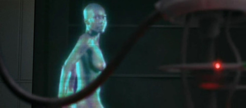 throwbackmovie:Brandyn Barbara Artis as the Hologram Dancer in THX 1138 – 1971Source: film-grab.com